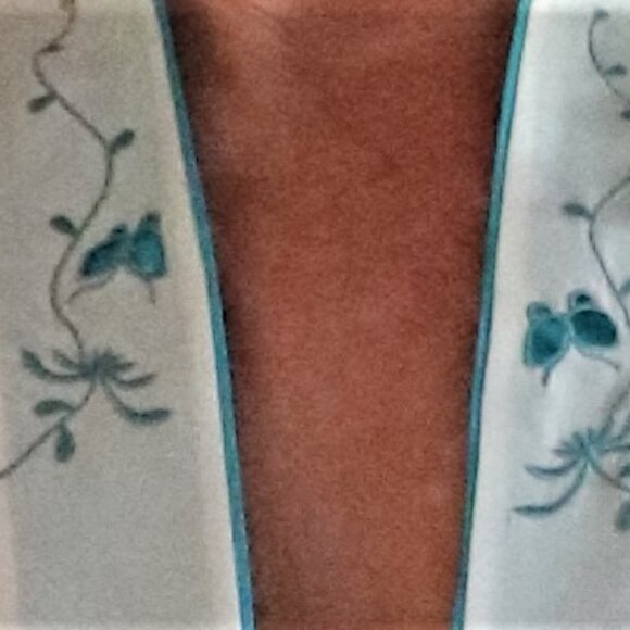 UNUSED Vintage Hand Made Silk Kimono, Happi Jacket. Reversable (24-1216) - Picture 6 of 7